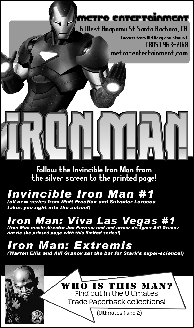 Metro Flyer - Iron Man!